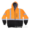 Felpe in pile foderata Mens Work Reflective Safety Giacca